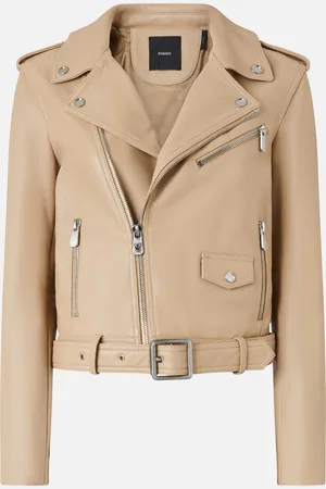Pinko Giacca biker in morbida nappa, , 46