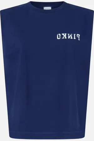 Pinko T-shirt smanicata con logo , , S