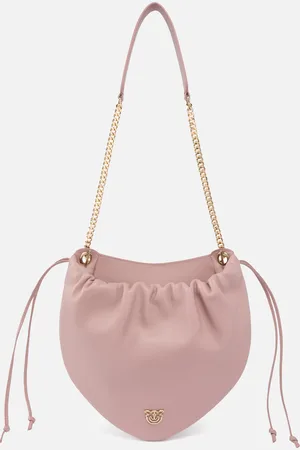 Pinko Borsa hobo arricciata in nappa con tracolla catena Galleria, - , U
