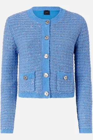 Pinko Giacca corta con paillettes e taschini, , XL
