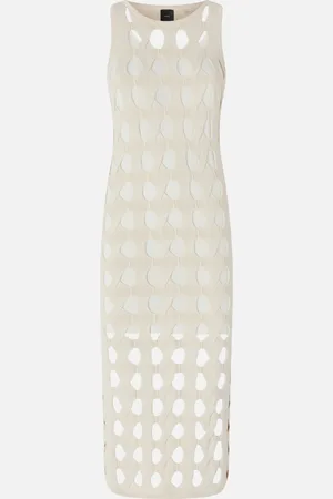 Pinko Abito midi in maglia traforata, , M