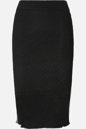 Pinko Gonna a matita maglia traforata, , S