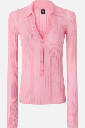 Pinko Polo maniche lunghe a costine, - , L