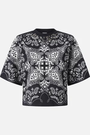 Pinko T-shirt stampa bandana, , XS