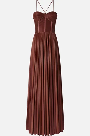Pinko Abito bustier elegante in jersey plissè, , L