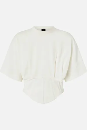Pinko Maglia corta stile bustino, , S