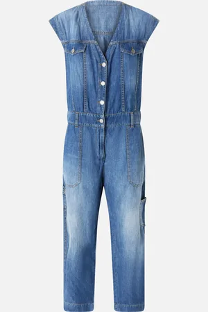 Pinko Tuta jeans senza maniche, , 46
