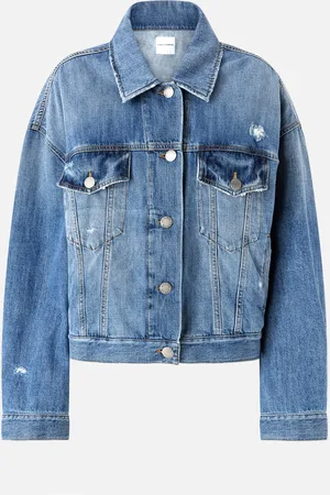 Pinko Giubbino jeans con taschini, , XS