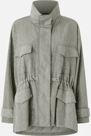 Pinko Parka tecnico con mini borchie effetto strass, , M