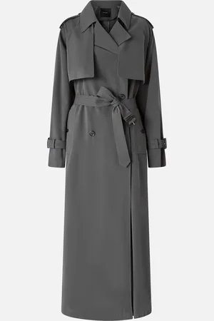 Pinko Trench classico in cotone delavè, , L