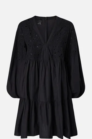 Pinko Mini abito con disegno traforato e cristalli, , 44