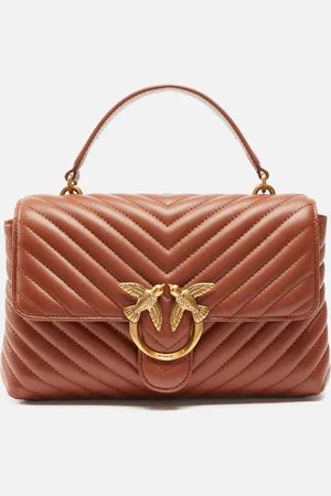 Pinko Borsa a mano e tracolla Love Bag Puff nappa chevron, - , U