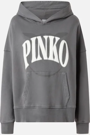 Pinko Felpa con cappuccio e logo, - , M