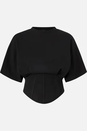 Pinko Maglia corta stile bustino, , L