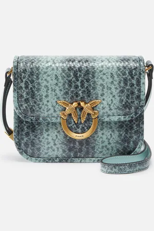 Pinko Borsetta squadrata a spalla Love Bag stampa rettile, - , U