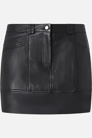 Pinko Minigonna in pelle con tasche, , 46