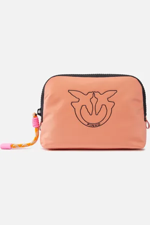Pinko Piccola trousse in tessuto riciclato con logo, - , U