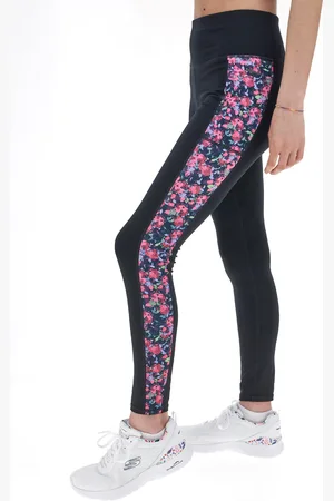 Skechers Leggings Gostretch Fantasy Fields Neri