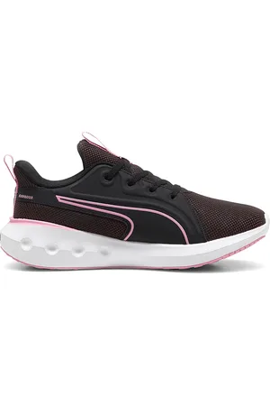 PUMA Scarpe da running nere con dettagli rosa Sotfride carson 31015404