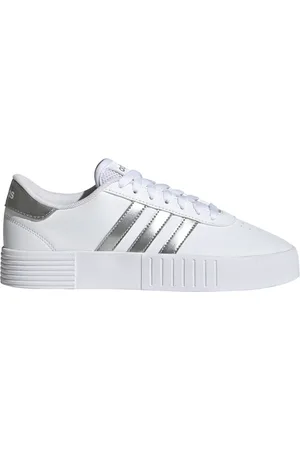 adidas Sneakers Skateboarding Court Bold Bianche Argento
