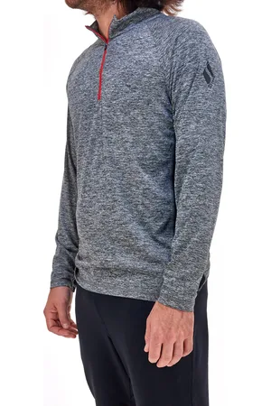 Skechers Maglia con Mezza Zip Melange Godri Charger Surge