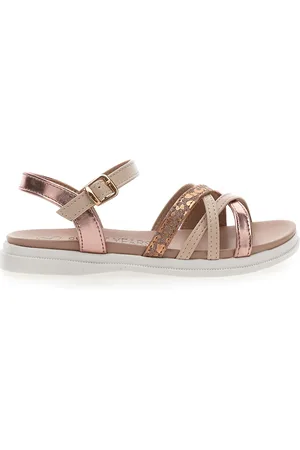 Sweet Years Sandalo dorato con cinturino 8360