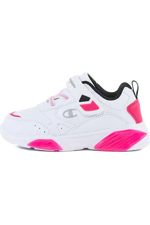 Champion Sneakers Bianche e Fucsia Con Luci Wave Pu G Ps
