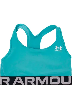 Under Armour Reggiseno Sportivo Turchese UG HG Branded