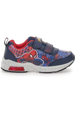 Disney Sneakers Blu e Rosse Con Luci Spiderman 1310300