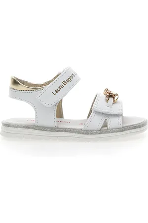 Laura Biagiotti Sandali 8540 Bianche con Catenella