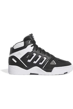 adidas Sneakers Mid-Cut Nere e Bianche MIDCITY MID