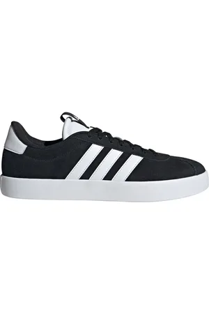 adidas Sneakers Nere Scamosciate VL Court 3.0