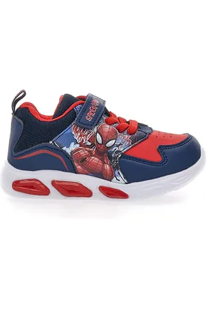 Disney Sneakers blu e rosse con luci integrate SPIDERMAN R1310471S01