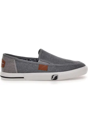 Goodyear Sneakers Grigie Slip-On In Tela 41037