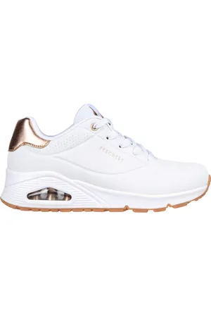 Skechers Sneakers bianche con platform UNO GOLDEN AIR