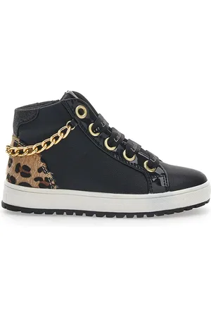 Laura Biagiotti Sneakers Alte con Catenina 13923 Nere