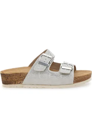 Inblu Ciabatte Bianche Con Strass 37 Nm