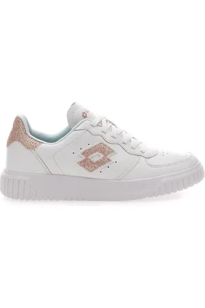Lotto Sneakers Bianche e Rosa con Glitter Venus 1 AMF III GLI W