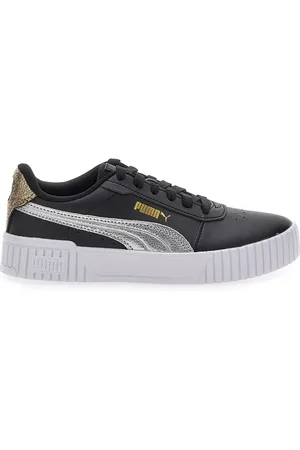 PUMA Sneakers Nere Casula con Lacci Carina 2.0 Mettalic Shine