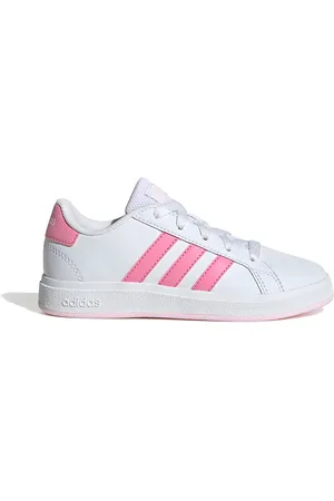 adidas Sneakers Bianche e Rosa Grand Court 2.0 K