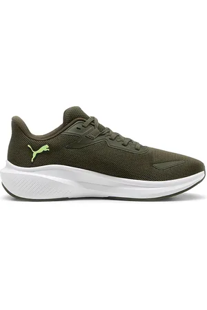 PUMA Scarpe da corsa Verdi con suola bianca Skyrocket Lite