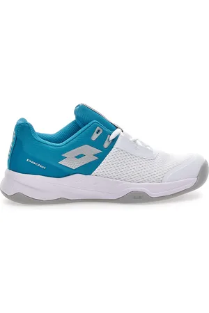 Lotto Scarpe da Padel Superrapida 600 Bianche e Azzure