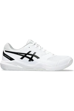 Asics Scarpe da Tennis Bianche e Nere GEL-DEDICATE 8 CLAY