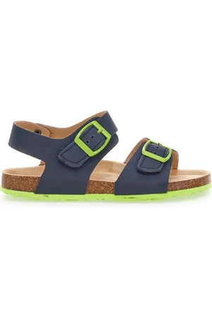 Asso Sandali Blu con Chiusura in Velcro 16210