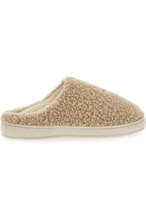 Coveri Pantofole Beige Teddy 233092