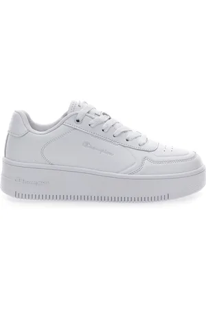 Champion Sneakers Bianche con Lacci Rebound Platform Low