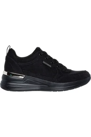 Skechers Sneakers Nere con PlatForm Bianco BILLION 2 PRISSY N PLUSH