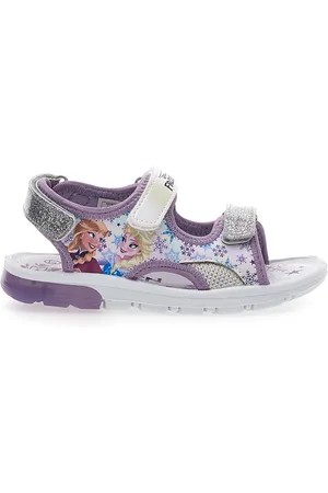 Disney Sandali Viola e Argento con Strappi Frozen 4310486