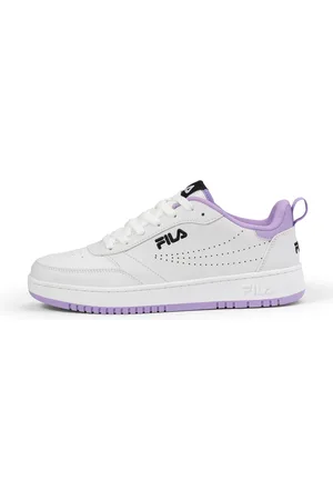 Fila Sneakers Bianche Con Suola Lilla Rega Teen