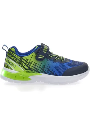 Australian Sneakers con Luci 100 Blu e Verdi